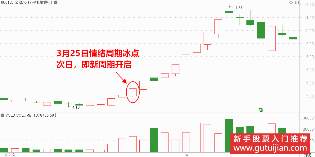 600127金健米业K线走势图